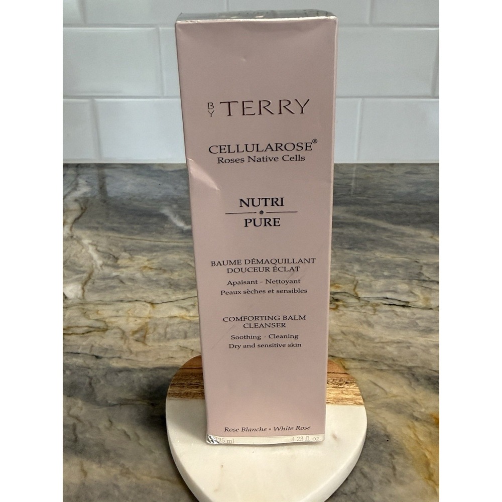 By Terry Cellularose Nutri-Pure Comforting Balm Cleanser 4.23 Oz White Rose New